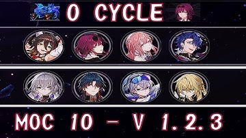 [Honkai Star Rail] 0 Cycle Memory of Chaos 10 v1.2.3 - E6S1 Kafka & Blade