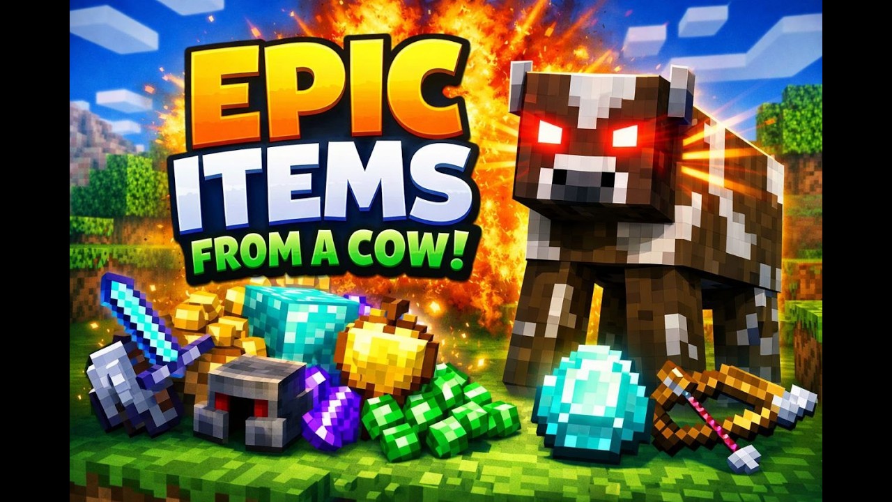 COWS DROP OP ITEMS!