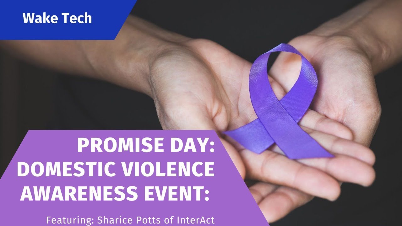 Promise Day: Domestic Violence Awareness Event - YouTube