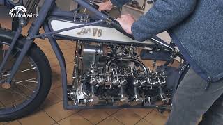 First start aerial engine J.A.P. V8