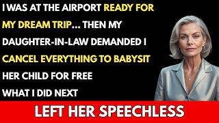 My Daughter-In-Law Expected Me To Cancel My Trip To Babysit Her Child For Free.