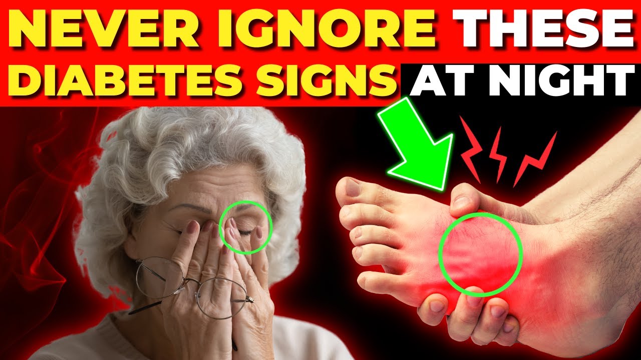 8 Alarming Signs of Diabetes at Night You Should Not Ignore! YouTube