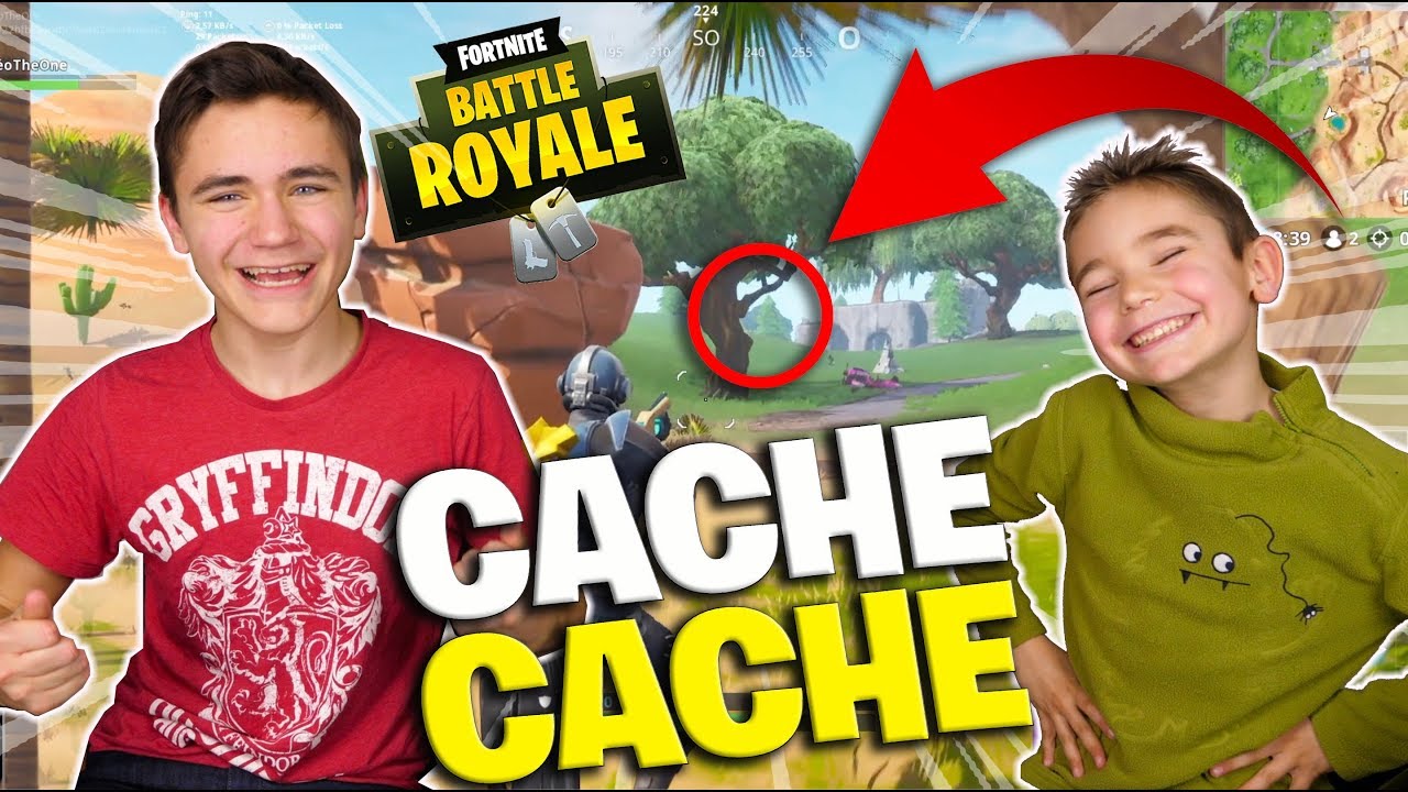 LE PIRE CACHE CACHE AVEC SWAN SUR FORTNITE BATTLE ROYALE - Néo The One