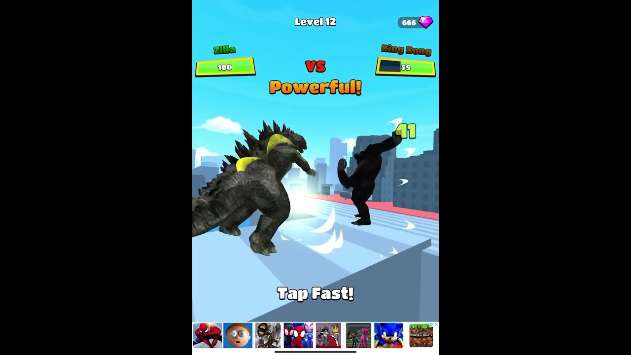 Kaiju Run - Godzilla vs King Kong