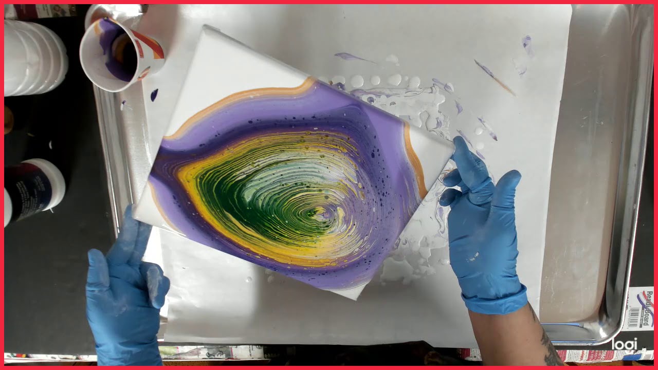 Tree Ring Colorfull Colorful Tree Ring - YouTube