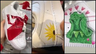 TIKTOK custom shoes! Air Force 1 Edition af1 (pt 14.)