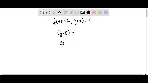 So if g(3) = 6 and f(6) = 22, then (f ∘g)(3) =