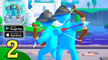 Archery Bastions: Castle War - Level 11 to 20  - Gameplay Walkthrough (Android,IOS) Part 2