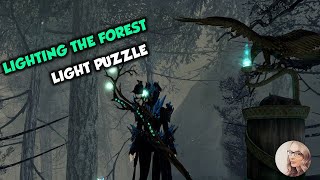 GW2 Lighting the Forest Light Puzzle