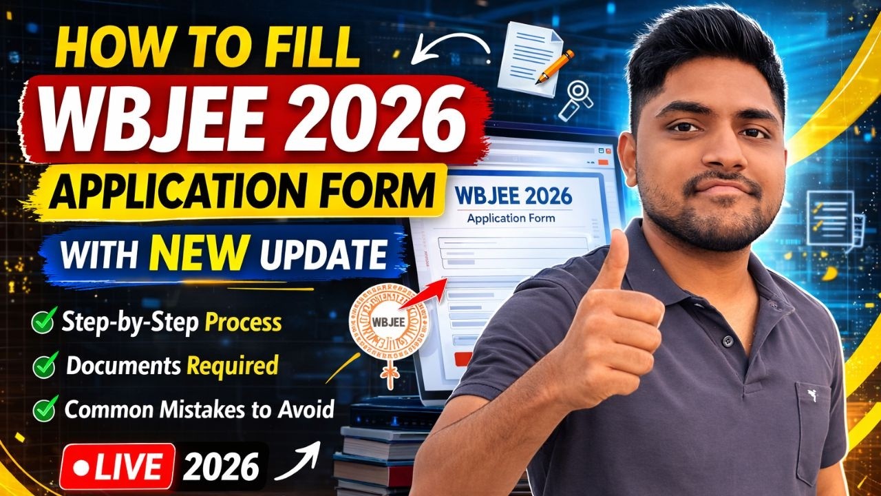 Live WBJEE 2026 Updated Application Form Fill Up Step by Step - YouTube