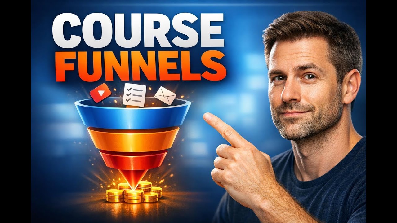 How to Add In-Course Funnel Pages for Upsells and Lead Capture - YouTube