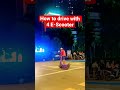 🇲🇾 This guy can drive with 4 electric scooter🛴at the same time - Malaysia 2022 KLCC Twin Tower