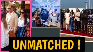 Meghan ROCKS Nigerian\/African aso'oke in outfit || Nigeria STRONG defence of Meghan, Harry \&Invictus