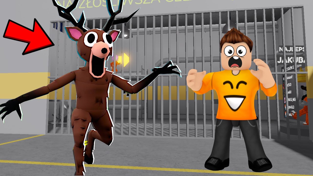 UCIEKAM Z WIĘZIENIA JELENIA z 99 NOCY w Roblox!
