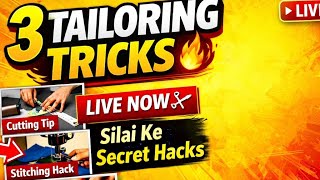 3 Secret Tailoring Tricks You Didn’t Know 😳 | Live Demo | LIBAS dress MAKING