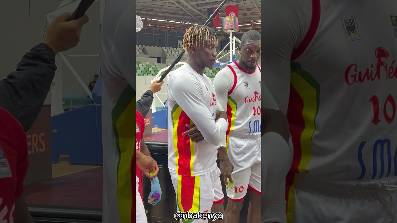 Guinea vs Angola - FIBA Afrobasket  Qualifiers 2025  #FIBA #afrobasket2025 #Africa #basketball