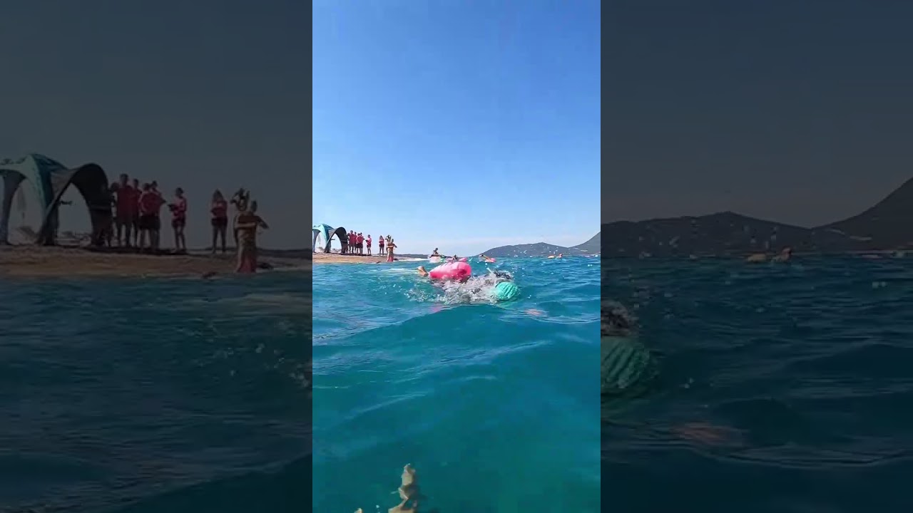 Day 2 of the UltraSwim 33.3 with a 7.5km swim