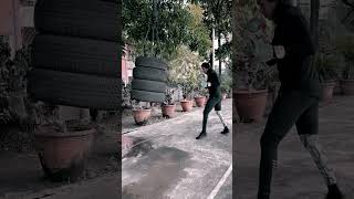 Boxing Tire bag, boxing drills