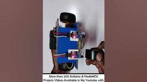 IR Sensor working principle in Line Follower(தமிழில்) IR Sensor