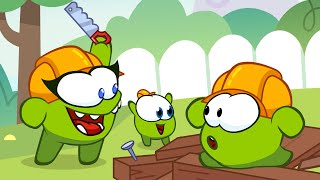 Construction Time! 👷👷‍♂️ | 🐙 Om Nom Stories - Cut The Rope 🐙 | Preschool Learning