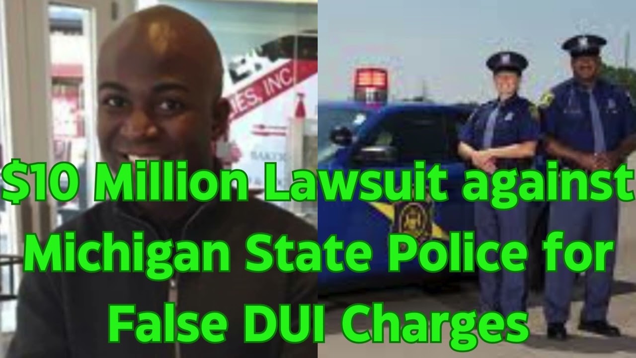 Former Whirlpool Executive sues Michigan State Police Department for $10million for false DUI charge