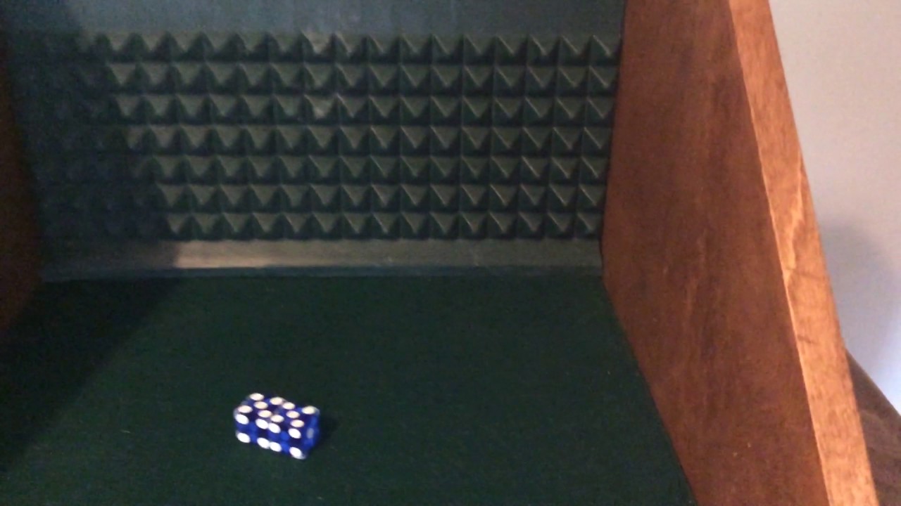 My new throwing rig :) craps dice control - YouTube