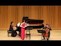 V.Monti Czardas piano : 比留間千里　、chelo: 小川和久   , violin : 副島聖代