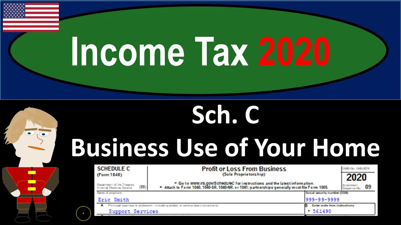 Sch. C Business Use of Your Home 685 Income Tax 2020