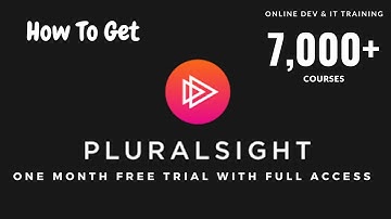 Pluralsight || How To Create Pluralsight Premium Account For One Month In 2020 |