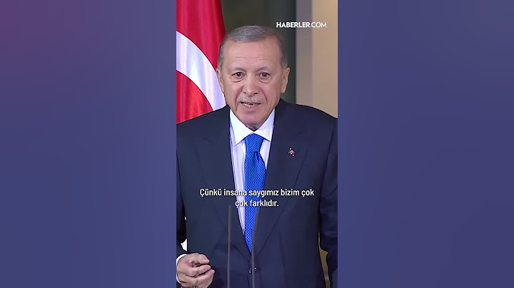 "Bizim İsrail'e Herhangi Bir Borcumuz Yok" | Cumhurbaşkanı Erdoğan
