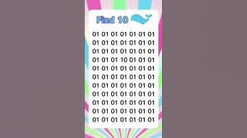 Check observation skill 33: only 7% people can find the number in 5 sec #shorts #spotthedifference