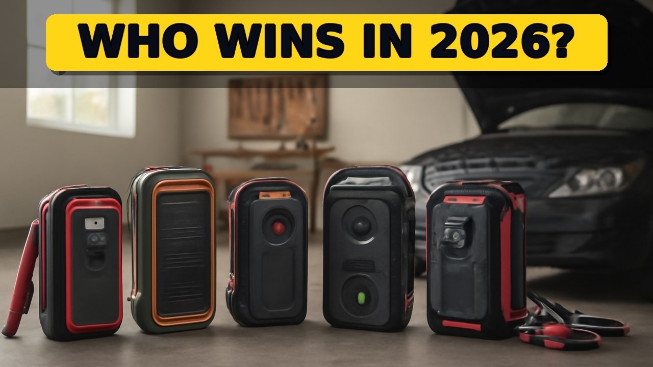 Top 5 Best Car Battery Jump Starter Portable 2026 - Never Get Stuck Again