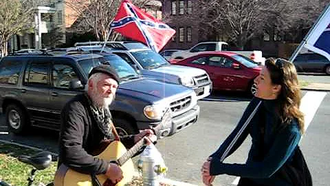 "The Night They Drove Old Dixie Down" - VA Flagger...