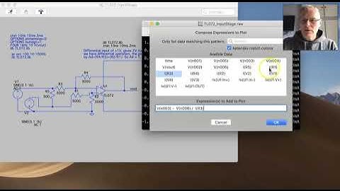 LTSpice Differential Amplifier Part 3 - Input Impedance