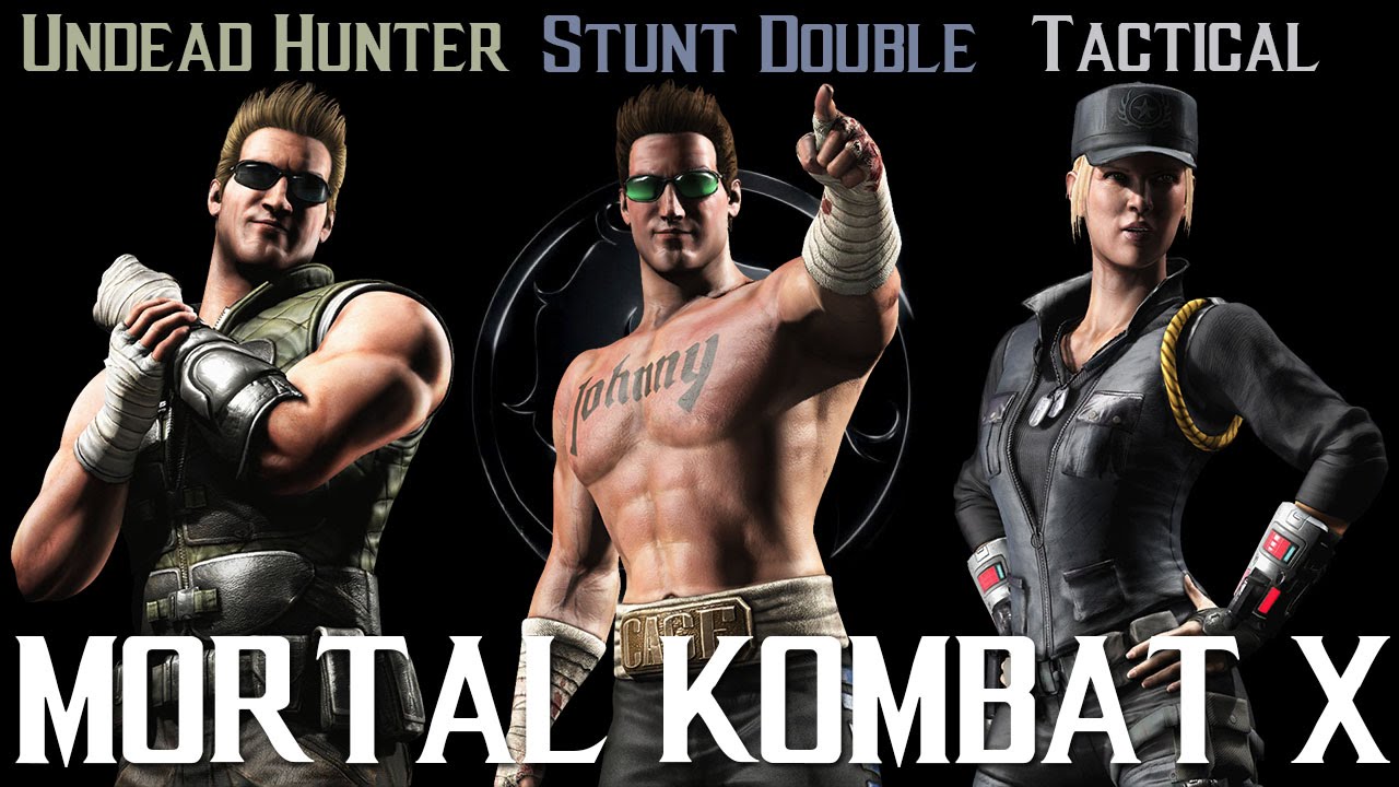 Mortal Kombat X Mobile - FW - Undead Hunter, Stunt Double Johnny Cage, Tactical Sonya Blade