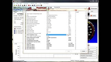Change Parameters with PF-Diagnose Version 2.2