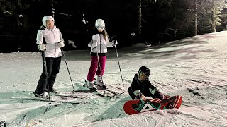 Night Skiing Afton Alps