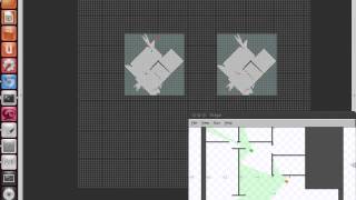 multi robot autonomous map exploration - failure in "Autolab" map