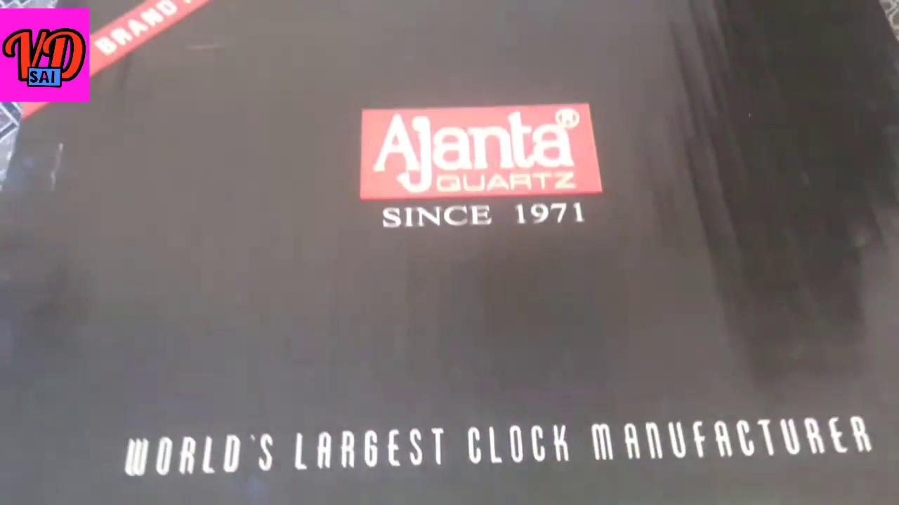 Ajanta digital wall clock OLC104 unboxing 🔥 🔥 video YouTube