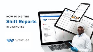 Shift Handover Reports - How to digitize in 2-minutes with Weever screenshot 1