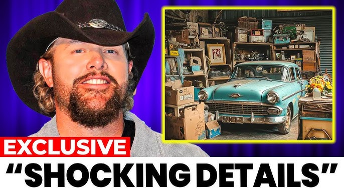 After His Death, They Opened Toby Keith's Garage, What They Found Shocked  The World - YouTube