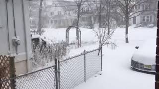 Snow Falls Teaneck,NJ