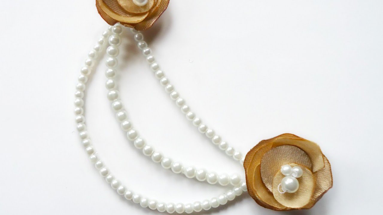 Make a Pearl Hair Vine DIY Style Guidecentral YouTube