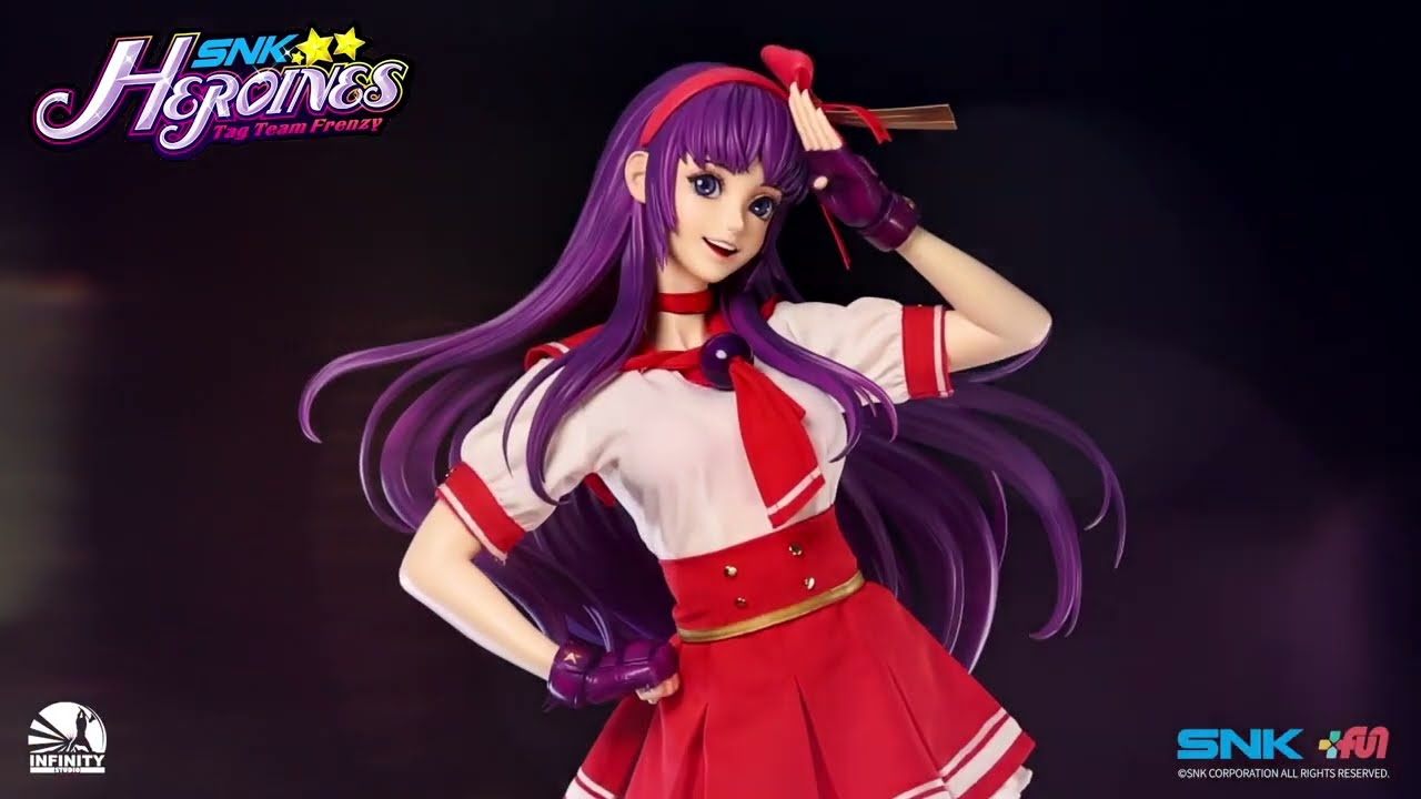 SNK Heroines Tag Team Frenzy - Athena Asamiya 1/2 Scale Statue