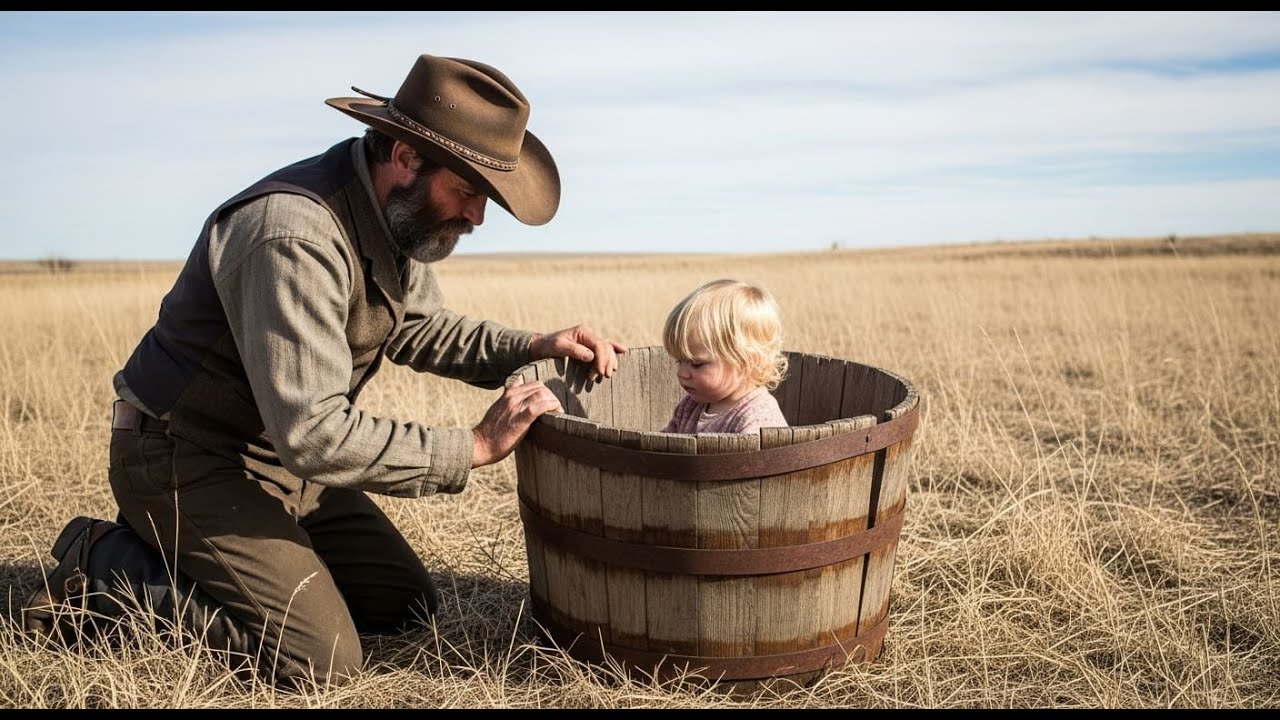 Abandoned in a Wooden Crate — Then a Tiny Voice Broke Cowboy’s Heart