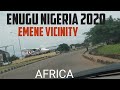 DRIVING WITHIN EMENE PASSING THROUGH AKANU IBIAM INTERNATIONAL AIRPORT ENUGU NIGERIA