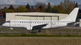 *RARE!!!* United Express (SkyWest) Embraer E170LR Takeoff From Idaho Falls [N702SY]