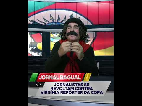 VIRGÍNIA VIRA REPÓRTER DA COPA
