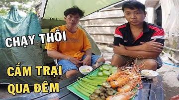 Thử thách cắm trại qua đêm cùng Anh Nhí Betta và cái kết chạy mất dép
