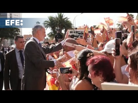 Melilla turns out in full force for the King and Queen of Spain